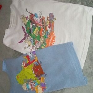 Bundle of two Unisex Nickelodeon t shirts